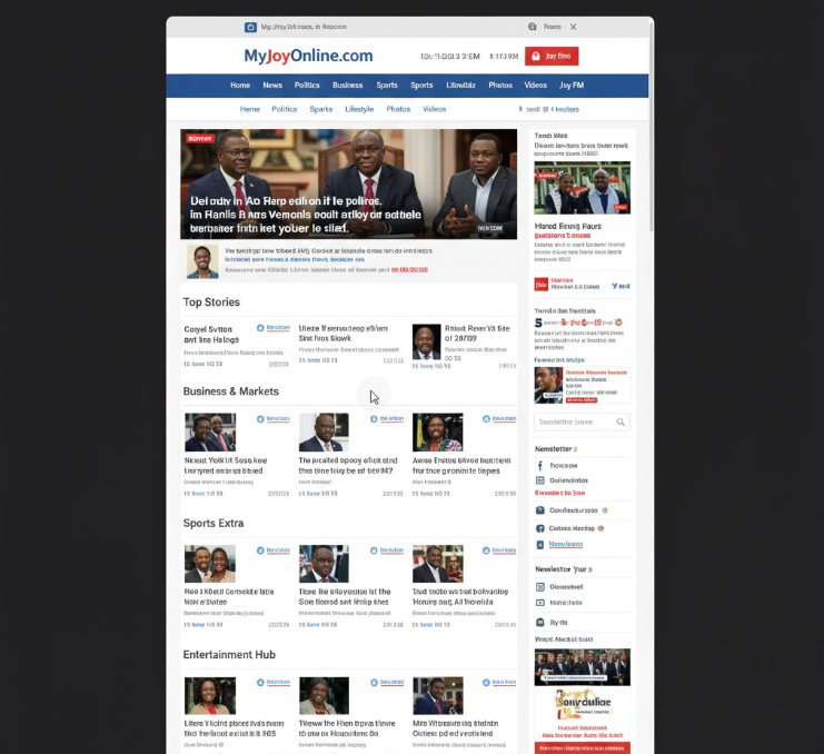 Best Online News Sources for Ghana Updates
